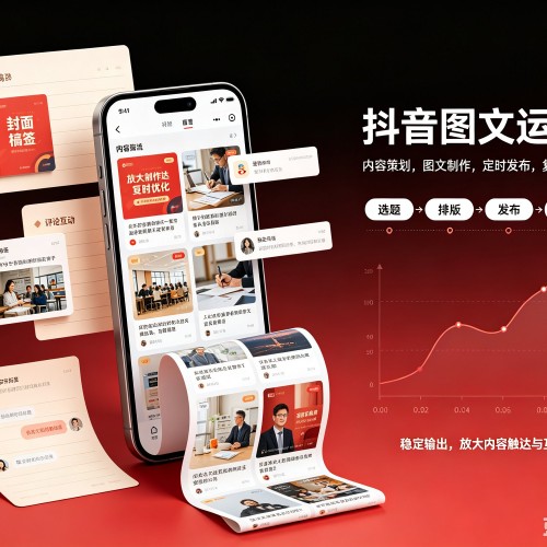 镜湖抖音图文代运营服务